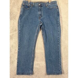 Levi's 514 Jeans W38 L29 - Fits 38x27" Mens Straight‎ Fit Blue Denim Pants Chore
